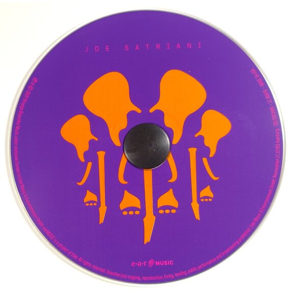 Joe Satriani Autographed Elephants of Mars CD Beckett COA Rock Music Album Frame - Picture 4 of 5